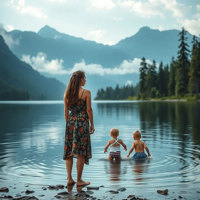 Beach or mountains for a first trip with kids?